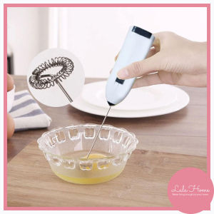 Mini Stainless Electric Egg Beater Milk Frother Mini Foamer Drink Frother Mixer Kitchen Baking Tools Pengacau Eletrik Susu 搅拌器 打蛋器