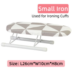 Mini Ironing Board Heavy Duty Foldable Small Flat Iron Board Household Portable for Clothes