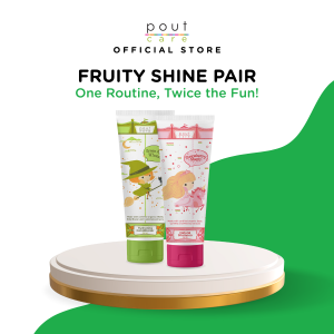 pout Care Strawberry Magic Natural Shampoo (250ml) & Green Apple Hydrating Conditioner (250ml) Bundle