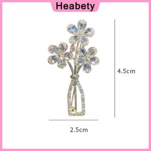 Heabety  Brooch Fashion Luxury Creative Corsage Dress Pin Dress Accessories Female Music Symbol