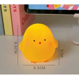 Mini LED Night Light Clap Lamp Touch Light Self-adhesive Energy Saving for Bed Wardrobe Car