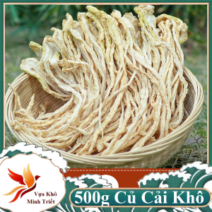 Củ Cải Khô Ăn Chay Sợi Dài Tươi Mới Rất Nhiều Organic Tự Nhiên- VỰA KHÔ MINH TRIẾT