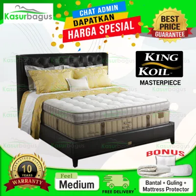 King Koil Kasur Springbed New Masterpiece - Full Set 160 180 200
