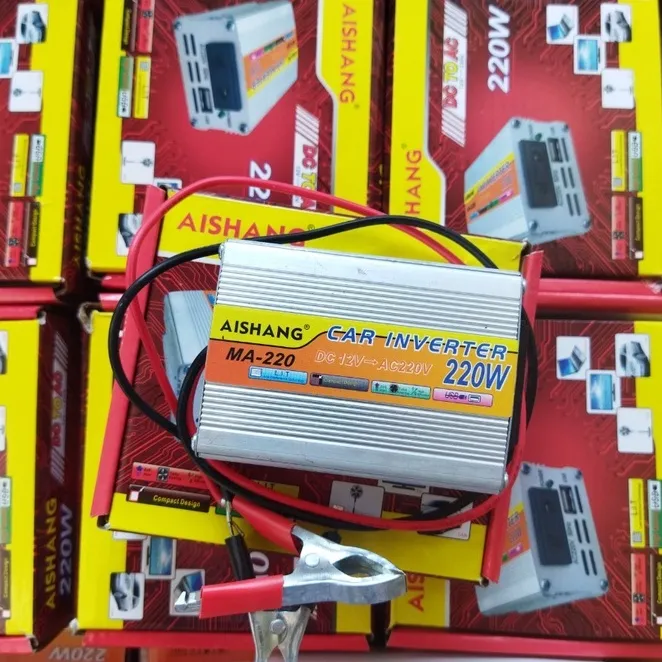 CRUSH%20220W%20Voltage%20DC%2012V%20to%20AC%20220V%20Automotive%20Inverter/Inverter%20Solar%20Transformer%20-%20Image%202