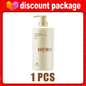 Goat Milk Shower Gel 800ml Whitening Shower Gel Niacinamide Whitening and brightening Improve dull skin Moisturizing Powerful Instant Skin Whole body whitening Ultra-white and smooth skin exfoliate whole body whitening brightening lasting fragrance