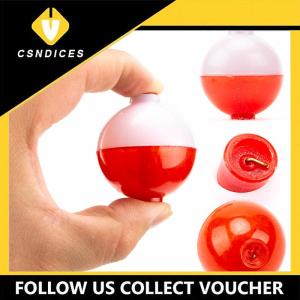 [Csndices] bashijian 12pcs Fishing Floats Clips Snap-On Bobbers Eagle Claw Different Size Floats