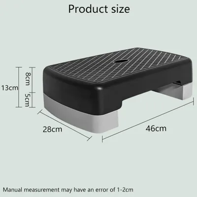 Fitness Pedals Aerobic Step Platform Exercise Board Adjustable Home Yoga Pedal Exercise Fitness Equipment for Home Workout