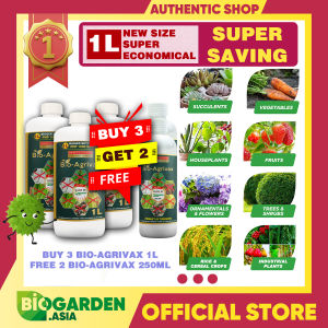 BUY 3 Bio Agrivax 1 Liter GET 2 FREE Bio Agrivax 250ml - Fungicide King  - The leading Organic Tree Fungicide