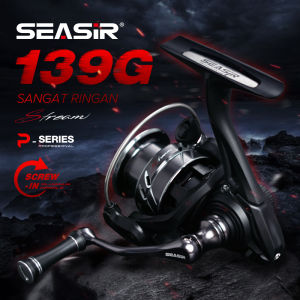 [OFFICIAL] SEASIR Stream Power Handle Spinning Reel 139g Reel Pancing 800s 1000 Ultralight Carbon Washers 6KGMax Drag Metal Grip 5+1BB Ball Bearings Gear Ratio 5.4:1 Freshwater Saltwater Air Laut Fishing Reel