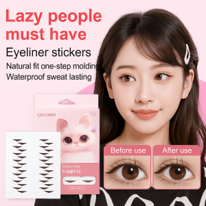 Molded waterproof eyeliner fit stickers longlasting onestep complete
