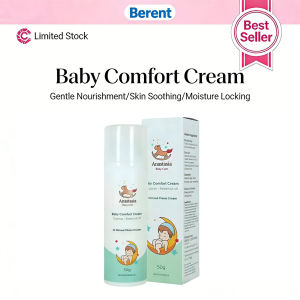 Anastasia Baby Comfort Cream For Delicate Skin Soothing Calming Softening Hydrating Lightweight Natural Essential Oils 50g