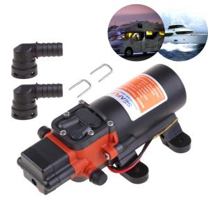 Xách tay điện chuyển máy bơm nước 35 PSI tự mồi bơm có màng ngăn nước 12V cho DC cho nước ngọt Máy bơm áp suất