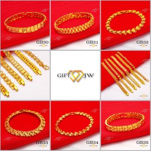 POS DARI KL - GB30 / RANTAI TANGAN / BRACELET / GOLD BRACELET / RANTAI / GELANG / RANTAI PEREMPUAN / PLATED / FASHION