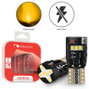 2PCS Nakamichi 12LED T10/W5W Car Canbus Small Headlight Dome Light Trunk Light Parking Light License Plate Light