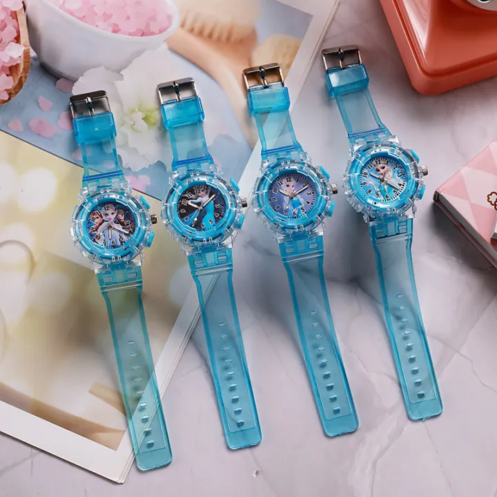 Cartoon%20Kids%20LED%20Light%20Watch%20Children's%20Colorful%20Watch%20Spiderman%20Iron%20Man%20Watch%20Elsa%20Frozen%20Watch%20-%20Image%204