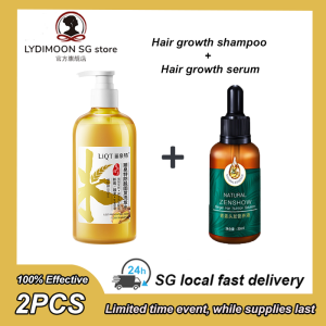 Hair Growth Shampoo Ginger Shampoo Hair Tonic For Hair Growth 500ML Anti Hair Fall Tonic Ginger Fast Promotes Hair Growth For man and woman