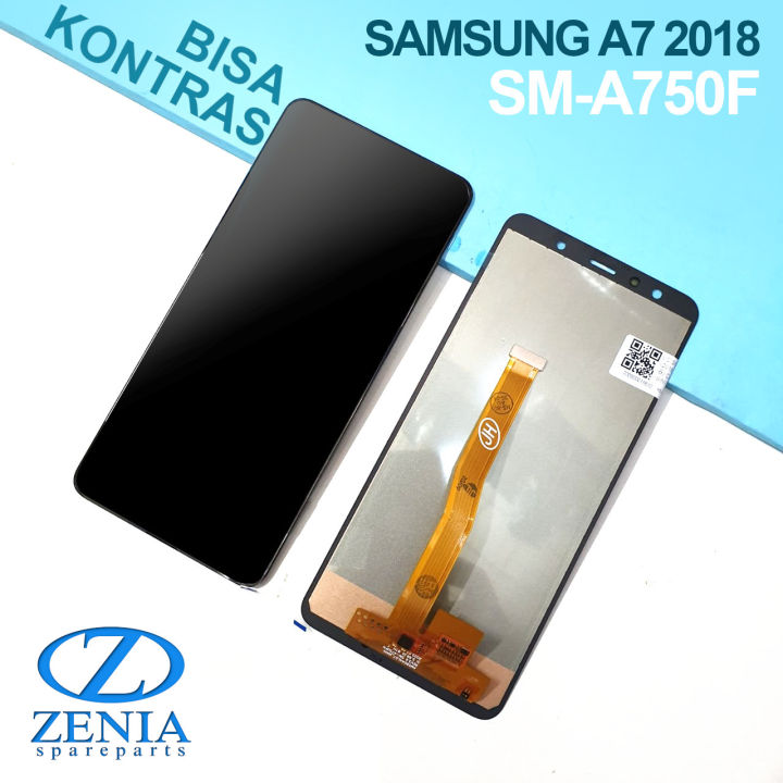 Sm A750f Galaxy A7 A750 LCD SAMSUNG GALAXY A7 2018 A750 SM-A750 SM