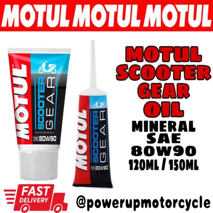 🔥 💯ORIGINAL🔥 Motul Scooter Gear Oil Mineral SAE 80W 90 80W90 120ML