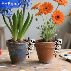 [COD] EHBqna SPORTS รูปปั้นโครงกระดูกแขวนทำจากเรซินรูปปั้นโครงกระดูกรูปปั้นตกแต่งกลางแจ้งสำหรับสนามหญ้า