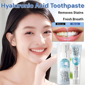 Hyaluronic Acid Whitening Toothpaste Teeth Cleaning Oral Care One Brush Brightening Toothpaste透明质酸美白牙膏