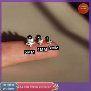 Graceful 316L Stainless Steel Helix Star Earrings Women 1pc Trend Zircon Lobe Rook Cartilage Ear Jewelry Body Accessories