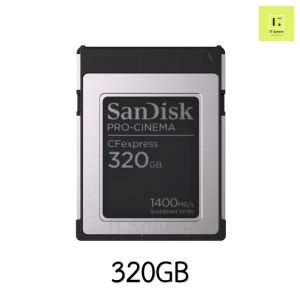 [ศูนย์ไทย] 8K CFexpress Type B SanDisk Extreme PRO Cinema 320GB 640GB TypeB memory card SDCFEC GN4NN กล้อง SDCFEC-640G-G