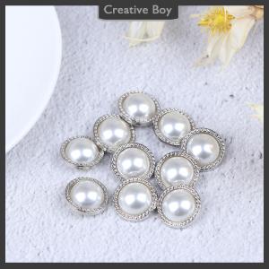 [Creative] 10pcs Metal Shank Buttons for Sewing Scrapbooking DIY Craft Decoration