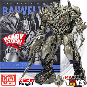 BAIWEI Transformable Robot - TW1029 Megatron Finely Painted Version ( 1:1 KO & Upgrade Studio Series SS13 Tank ) TW-1029