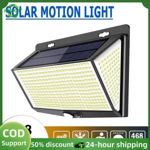 【HOSPORT】468 LED Solar Light Motion Sensor Wall Mounted Home Street Lamp Decoration【1-3 days delivery】