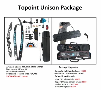 Topoint Archery Unison Complete Package With Upgrades