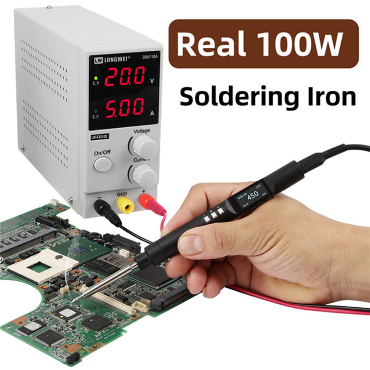 PTS200 Smart Soldering Iron 100W Max ESP32S2 PD3.0 Open Source