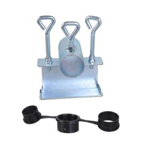 Multiuse Parasol Support Umbrella Bracket Clamps for Outdoor Terraces and Garden Area Quick Setups and Easy to Install