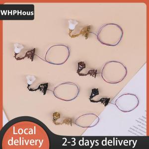[COD] WHPHous Ship within 24 hours 2pcs 1 12 DollHouse Decor Wall Lamp Model Garden Yard Chandelier Sand Table Led Light
