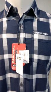 KEMEJA CARDINAL JEANS ORIGINAL / CAKAI 00774J 02H (SLIM FIT)