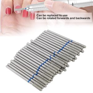 50pcs Nail Drill Bits Nail Cutter Drill Bit for Manicure Gel Nails Cuticle Polishing Bit Nails Manicure Pedicure Drill Tool Kit Polishing File Grinding Heads Tools for Nail Salon (M-41.25)