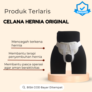 Celana Pencegah Hernia Pria Dewasa Original / Sabuk Supporter Hernia (Harga Per 10pcs)