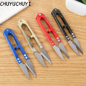 Chuyuchuyi nhu yếu phẩm hàng ngày Cross Stitch màu đặc biệt kéo nhỏ thợ may mùa xuân hình chữ U chủ đề kéo Kìm nhỏ