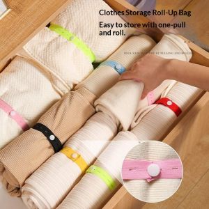 Yzlong lưu trữ Quần áo cuộn ban nhạc-Dễ dàng gấp & cuộn cho khăn chăn và tổ chức quần áo