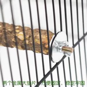 Pure Natural Pepper Wood Bird Cage Stand Stick Bar Bird Jumping Stick Solid Wood Stick Pepper Grinding Claw Parrot Toys Parrot Bird Standing Natural Pepper Wood Perches Stick