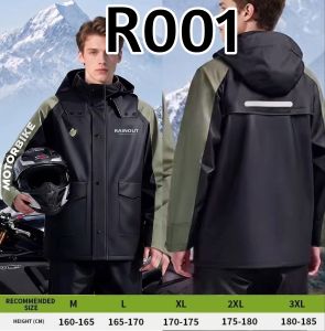 Men and women motorcycles adults wear  full-body split-type waterproof riding suit