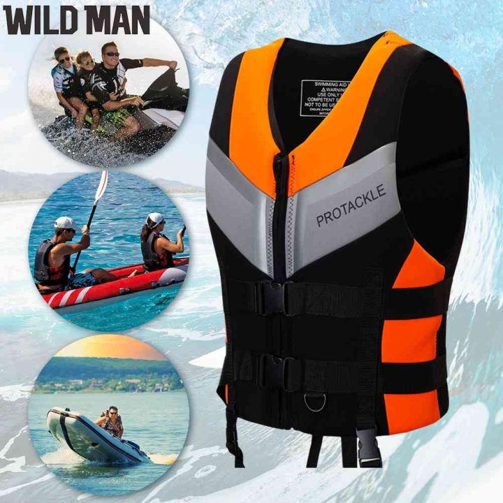 Water Sports Life Vest Adults Safety Buoyancy Swimming Life