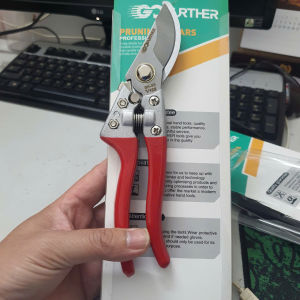Kéo cắt cành lưỡi thép Sk85 Gofuther V108- tay đỏ