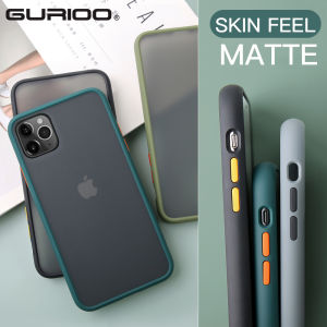 Shockproof Hybrid Cover For iPhone 13 11 12 Pro Max Clear Matte Soft Case For iPhone X XS Max XR 10 8 7 6S Plus SE 2020 Carcasa