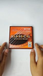 Alice 6-String Professional Guitar Strings Silver-Plated Copper Wound Transparent Nylon High Tension