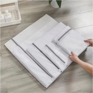 Simsa-ถุงซักผ้า หลายขนาด ถุงซักชุดชั้นใน ถุงตาข่ายซักผ้า ถุงตาข่าย เหมาะสำหรับผ้าปูที่นอน ผ้านวม ถุงซักผ้านวม ถุงซักผ้าอเนกประสงค์ คุณภาพดี ทนทาน