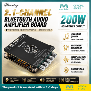 【in stock】 YS-TB21 50W*2+100W 2.1 Channel Bluetooth 5.1 Subwoofer Amplifier Board Power Audio Stereo