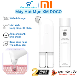 Máy Hút Mụn XM DOCO Chính Hãng Hút Sạch Sâu Nang Lông Loại Bỏ Mụn Và Bã Nhờn Đầu Đen Hiệu Quả