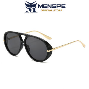MENSPE Fashion Sunglasses Retro Double Beam Design Sunglasses Women Mens Driving Sunglasses UV400 Sun Protection Sunglasses Shopping Travelling Cycling Riding Running Fishing Sunglasses
