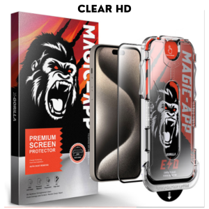 CASEKAKI PREMIUM GORILLA CLEAR / PRIVACY / MATTE / PRIVACY MATTE Anti Spy FULL Cover Tempered Glass For iPhone 18 Pro Max 17 Air 17E 17 Pro Max 16 Pro Max 16E 15 14 Plus 13 12 11 XS Pro Max XR Full Screen Protector Cover