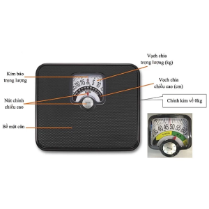 CÂN SỨC KHỎE CƠ HỌC TANITA HA-552 (đo độ béogầy chỉ số BMI) CHÍNH HÃNG TPHCM